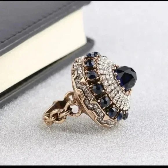 Vintage Crystal Antique Rings For Women